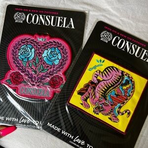 Consuela Iron-On Patches Set
